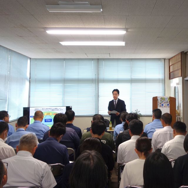 杉江病院長が三原警察署にて「ギャンブル依存症」についての講演会を行いました！