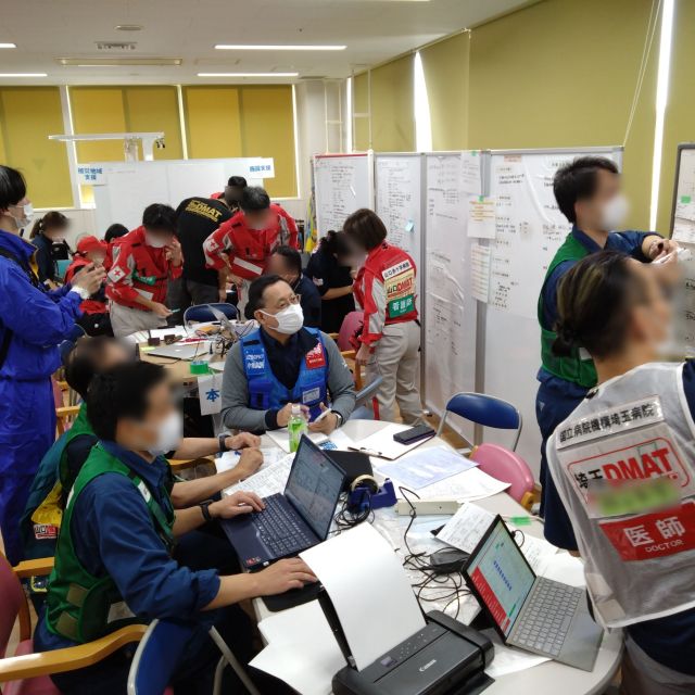 令和７年度中国地区DMAT連絡協議会実働訓練に参加しました！